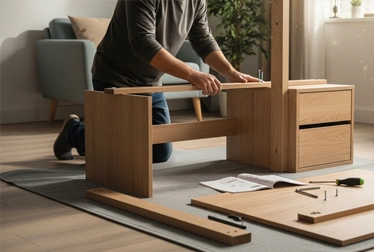 Expert furniture assembly and installation for homes, offices, and commercial spaces. Fast, reliable, and hassle, free service by skilled handymen.