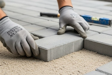 Enhance your outdoor spaces with our expert interlock paver installation, ensuring durable, precise, and visually appealing results.