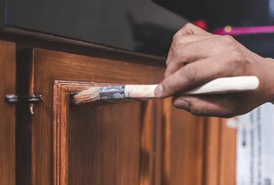 Are your kitchen or bathroom cabinets outdated? Our painting experts can refresh them without full replacement.