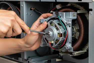 Is your AC overheating or failing to operate properly? Hire our technicians to fix the broken fan motor & restore system’s efficiency